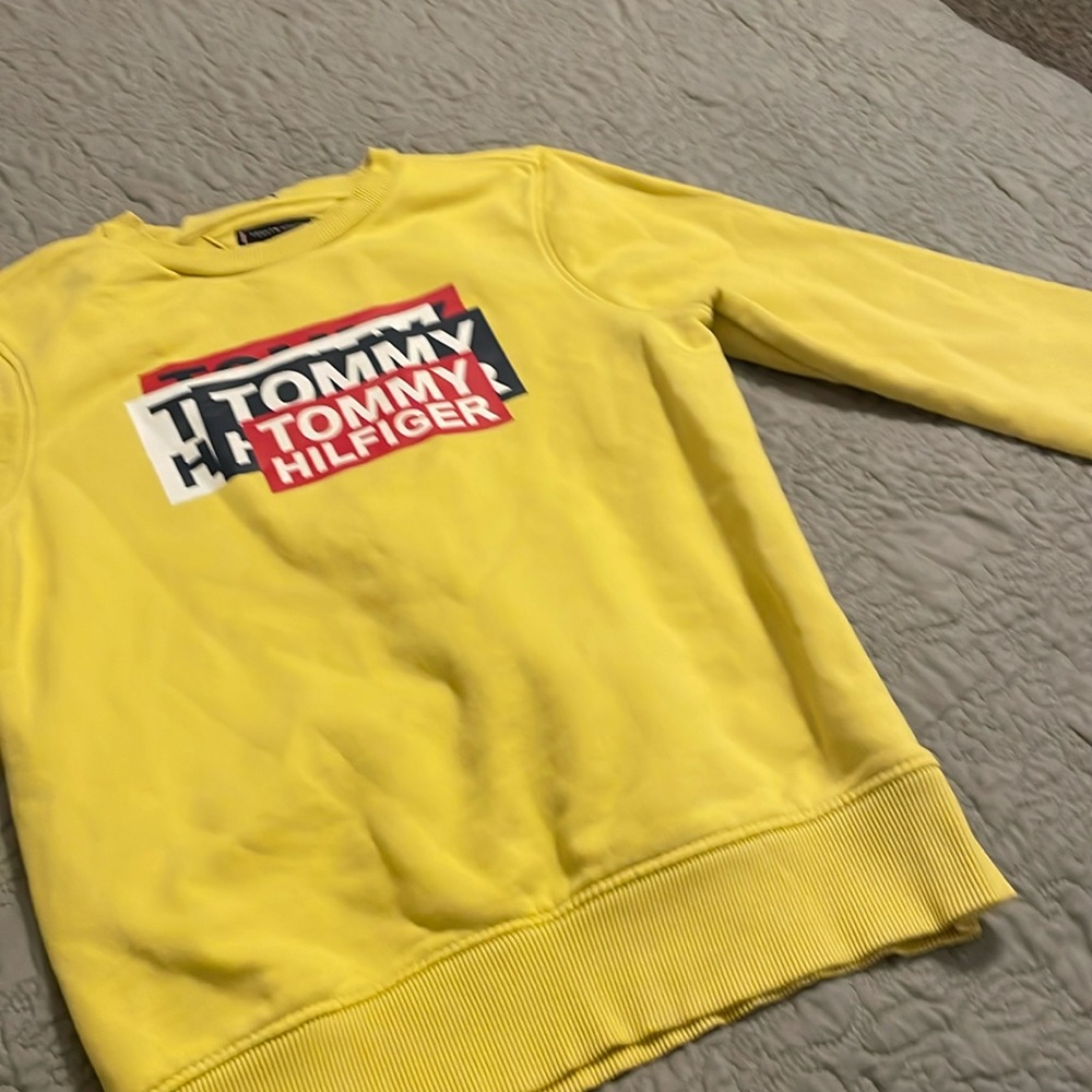 Tommy Hilfiger yellow sweater